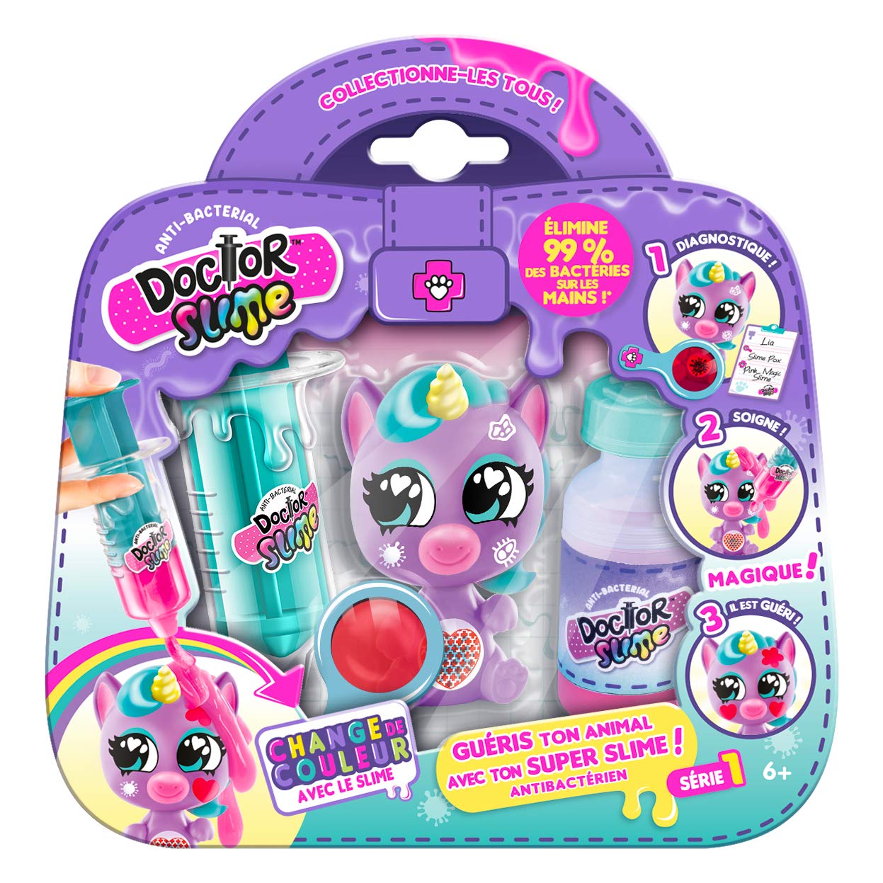 Canal Toys DSM 001 Doctor Slime Pets, Assorted, Single Pet