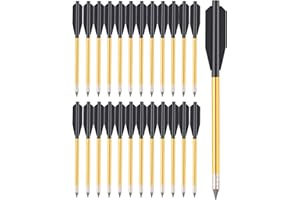 GUU Aluminum Crossbow Arrows with High Impact Bolts 50-Pounds and 80-Pounds for Hunting Crossbow Pistol Precision Target Arro