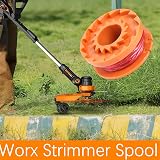 JINHENB 4 Pcs Worx Trimmer Spool Replacement Nylon Line for WA0010 view 7
