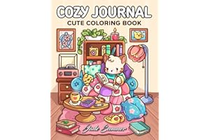 Cozy Journal: A Prompt Journal Coloring Book for Adults and Teens to Inspire Joy, Gratitude, and Mindfulness