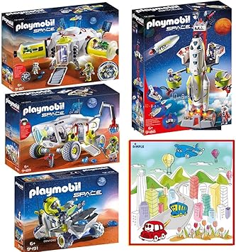 playmobil mars research vehicle