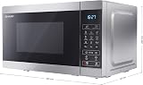 Sharp YC-MG02U-S Compact 20L 800W Microwave with 1000W Grill Silver view 9