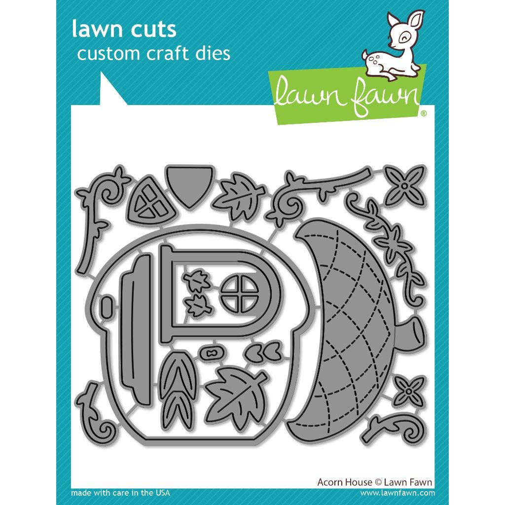 Lawn Cuts Custom Craft Die -Acorn House