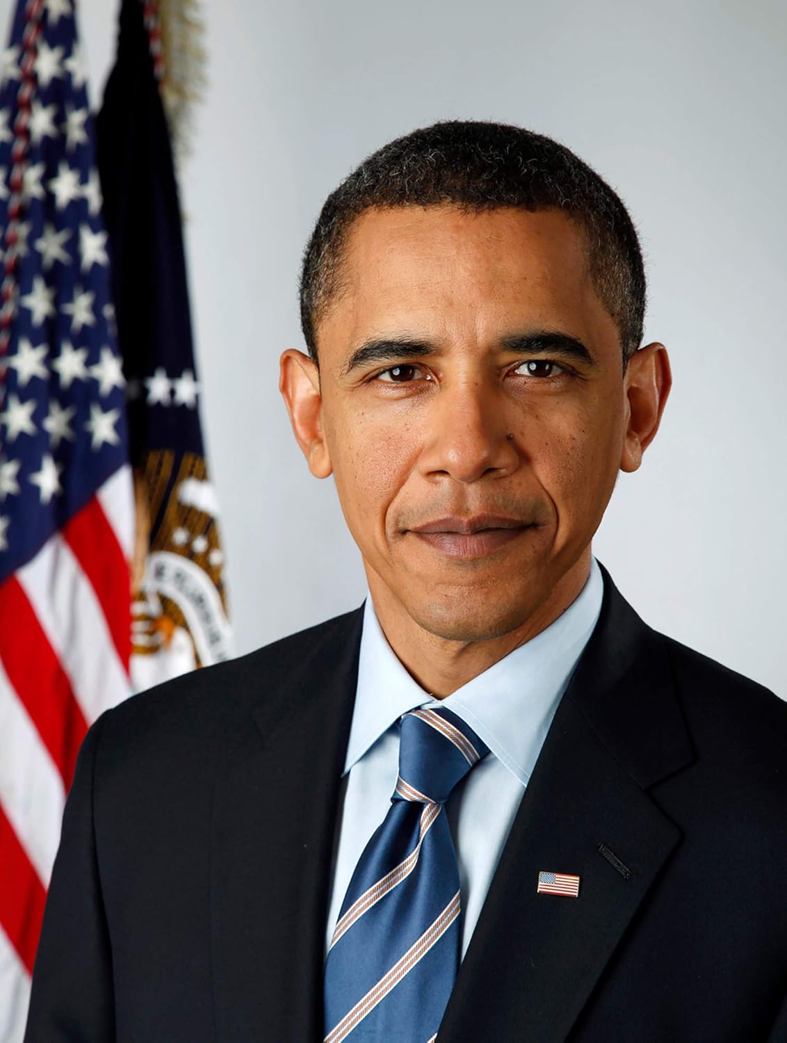 Photographs - Official Portrait of President Barack Obama Photograph - Historical Artwork from 2009 - (5