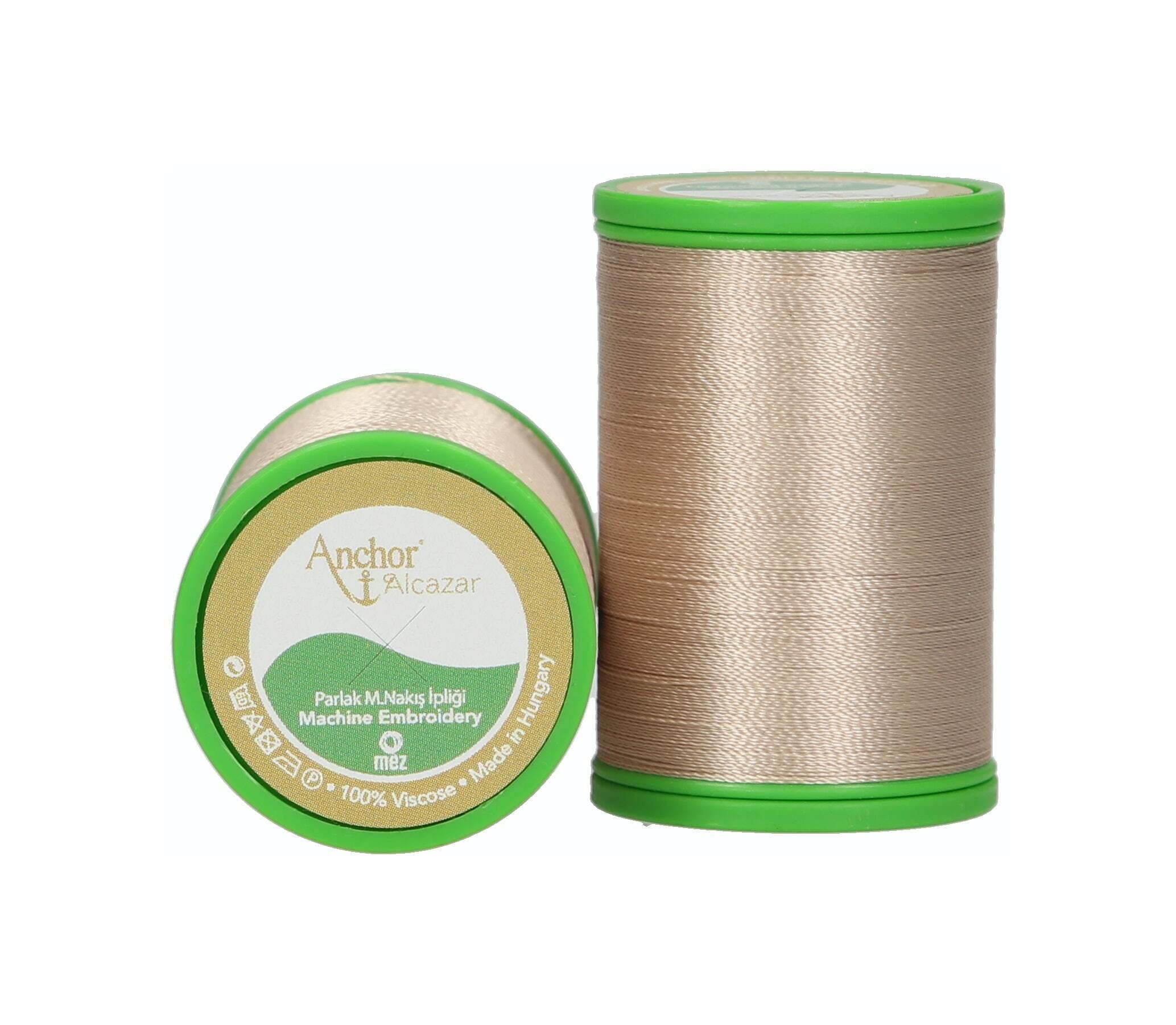 Anchor Machine Sewing Threads, 100% Viscose, 422, 10g