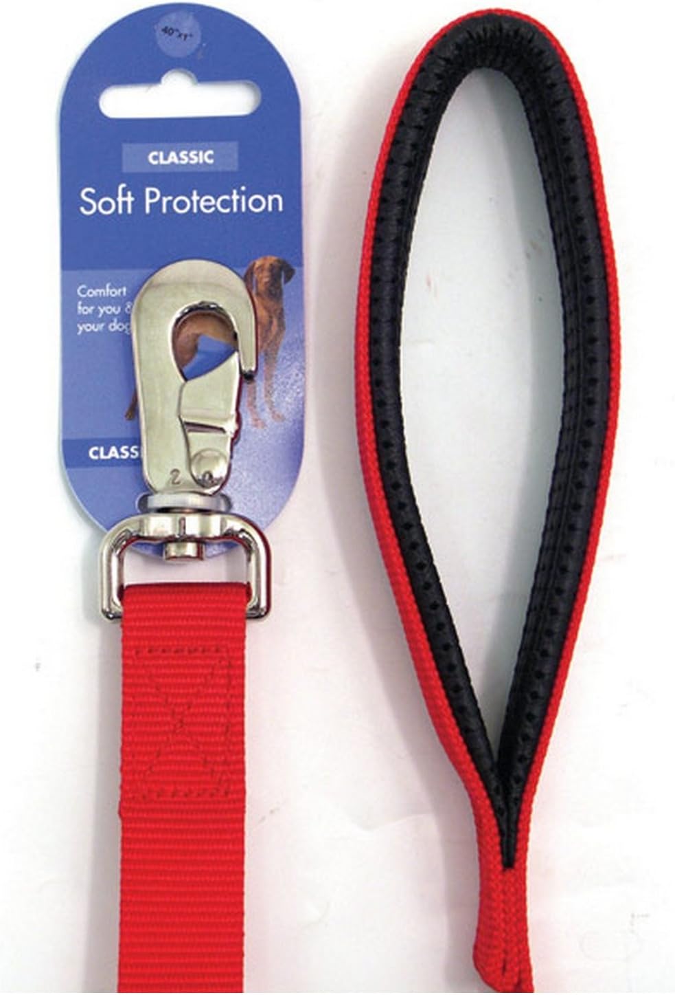 Rosewood Classic Soft Protection Lead, 1 x 40-inch, Red
