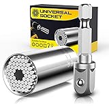 Universal Socket Grip Tool Gifts for Men Women Him, Fathers Day Gifts for Dad Husband Grandpa, the Super Socket Unscrew Any B