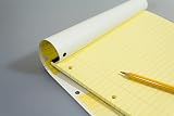 Silvine A4 Yellow Dyslexia Refill Pad 100 Pages Lined with Margin view 5
