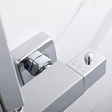 Huibathroom Thermostatic Shower Mixer Set with Handheld and 8" Overhead Rain view 9
