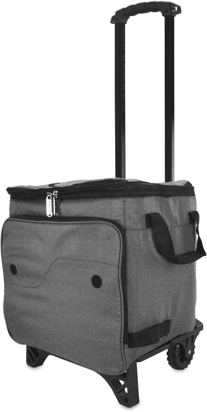 insulated rolling tote