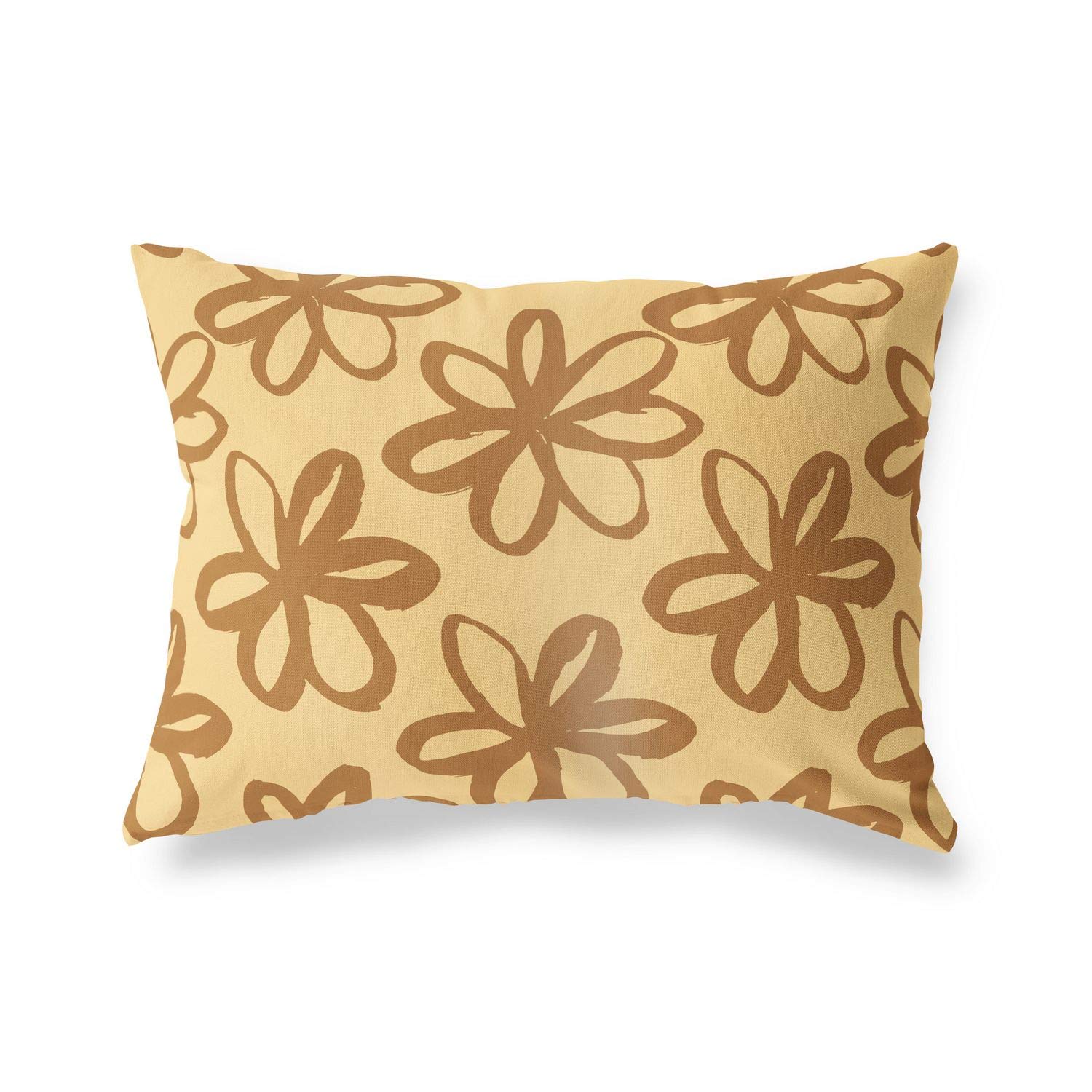Bonamaison Decorative Cushion Cover Brown Tones, Throw Pillow Covers, Home Decorative Pillowcases for Livingroom, Sofa, Bedroom, Size:35x50 Cm - Designed and Manufactured in Turkey