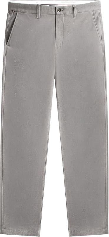 Calças Chino Denton Brushed Marl Straight Fit, cinzento (cinzento hidrogénio), 33W/36L — foto 1 de 3