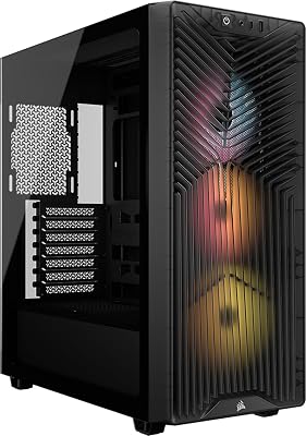 3200D RS ARGB Boîtier PC Moyen Tour – 3 Ventilateurs Inclus – Fumée