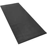 BDK M330 Heavy-Duty Truck Utility Bed Mat &ndash; Extra-Thick 4' x 8' Rubber Cargo Liner, Durable All-Weather Protection, Trim-To-Fit Design, Black
