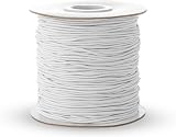 Realm Elastic Cord Black White 1mm 1.5mm 2mm 3mm Jewellery Stringing view 2