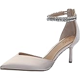 Jewel Badgley Mischka Maya Crystal Strap 2-Piece Pump