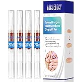 Nail Fungus Pen,4 Pack Nail Treatment Pen，Treatment Extra Strength for Toenail & Fingernails，Fast-Acting Solution for Broken& Discolored Nails
