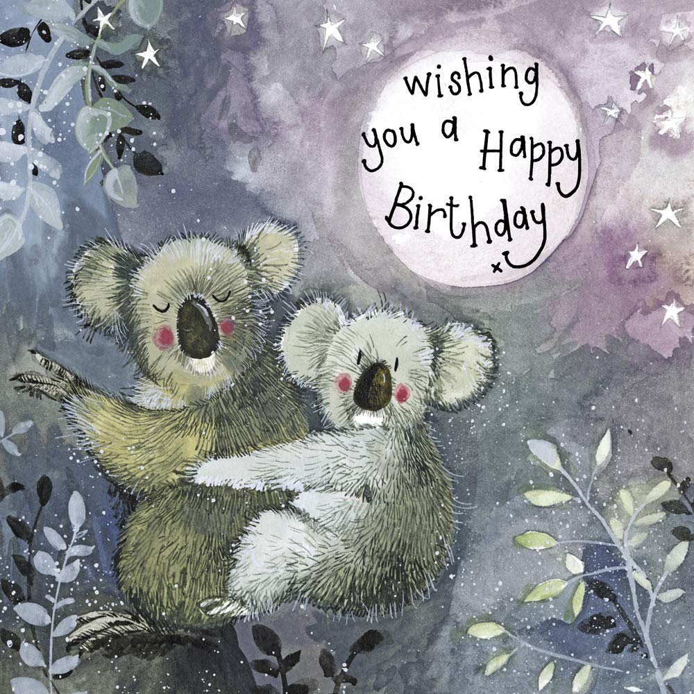 ALEX CLARK Koala Birthday Card