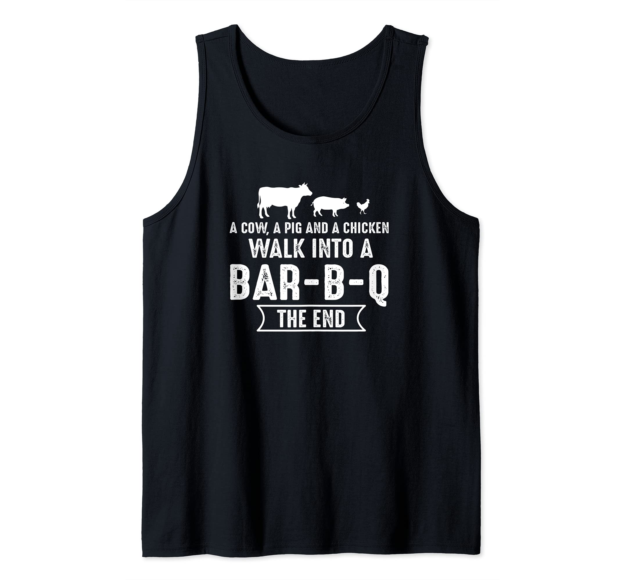 Barbecue BBQ Joke Funny Saying Grill Master Quote Chef Tank Top