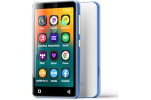 80GB MP3 Player with Bluetooth and WiFi, MP4 MP3 Player with Spotify 4" Full Touch Screen, Android Music Player with Pandora,