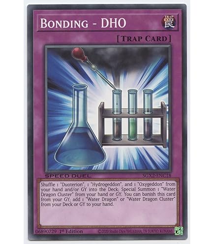 Amazon.com: Yu-Gi-Oh! Water Dragon - SGX2-ENC01 - Secret Rare