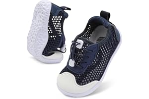 BARERUN Toddler Water Shoes Barefoot Kids Water Shoes Boys Girls Aqua Socks Quick-Dry Breathable Toddler Sandals Slip on Indoor Outdoor Walking Shoes for Beach Swim Pool