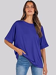 ANRABESS Women's Oversized T Shirts Short Sleeve