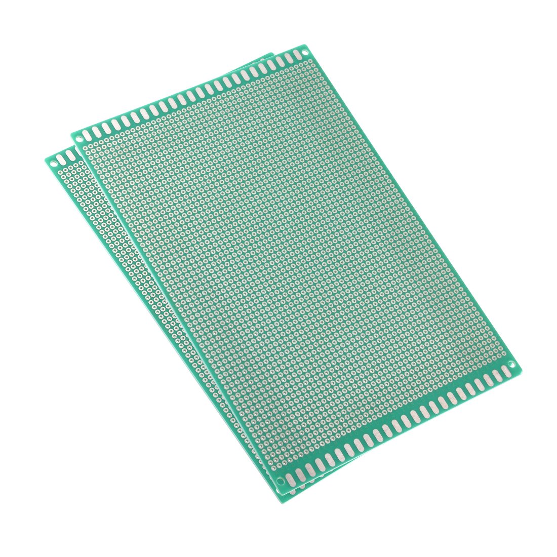 Sourcingmap 12x18cm Single Sided Universal Printed Circuit Board Tin-Plate Thickness 1.6mm 2pcs