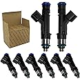 Fuel Injectors Compatible with 2011-2017 Ford F-150 5.0L, 2011-2018 Ford Mustang 5.0L, 2015-2018 Ford Mustang 5.2L Replace 0280158227, BR3Z9F593A, FJ1132 Set of 8