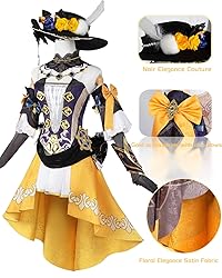 NSPSTT Genshin Cosplay Navia Cosplay Dress Genshin