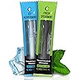 Cigtrus Natural Nicotine-Free & Tobacco-Free Smoking Alternative, Non-Electric Craving Relief, Quit Smoking Aid with Cigtrus (Peppermint & Spearmint) - Pack of 2