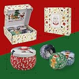 YMing Christmas Scented Candles Gift Set 4 Pack Soy Wax 5.65 oz view 6