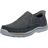 Skechers Men's USA Expected - Cayson Moc Toe Canvas Slip-Ins