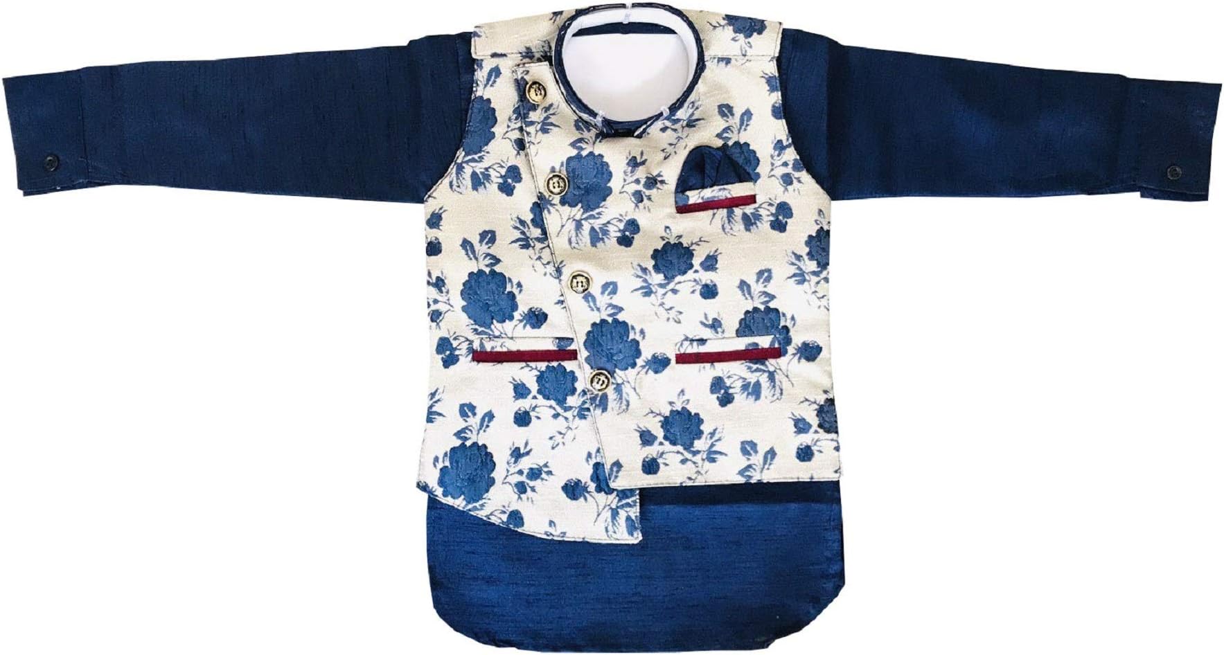 Manraj CollectionBaby boy Indo-Western Kurta Pajama Set