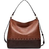 Marvolia Hobo Bags for Women Vegan Leather Shoulder Purses and Handbags Top Handle Handbags with Adjustable Shoulder Strap