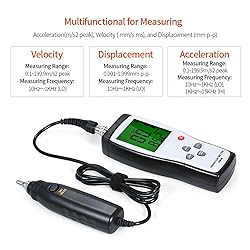 SUZLAZYR Vibration Meter Handheld Digital