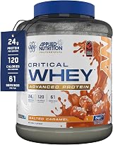 Applied Nutrition Critical Whey Protein Powder 24g Protein 2Kg Salted Caramel