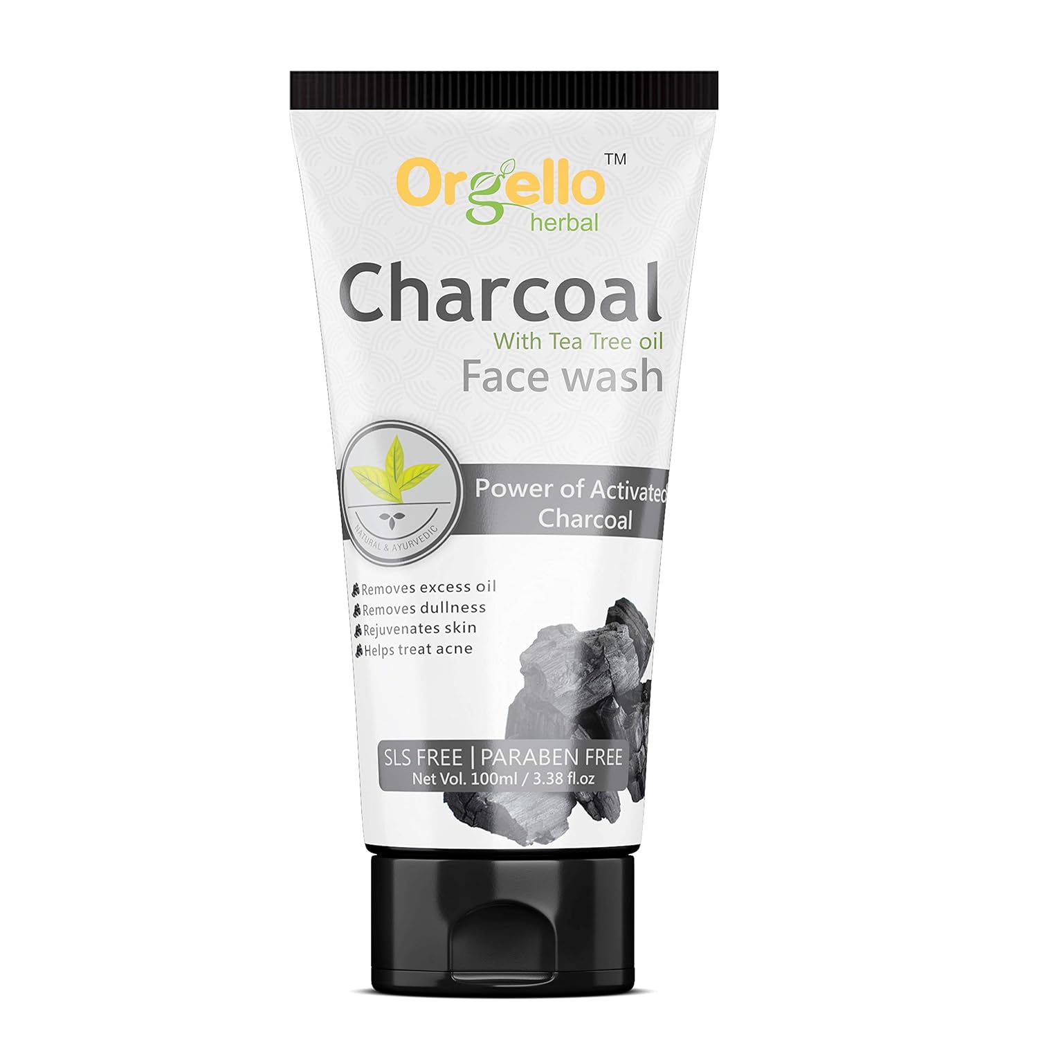 herbal charcoal face wash