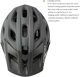 EXCLUSKY Mountain Bike Helmet Adults Lightweight 18 Vent Grey 56-61cm view 3