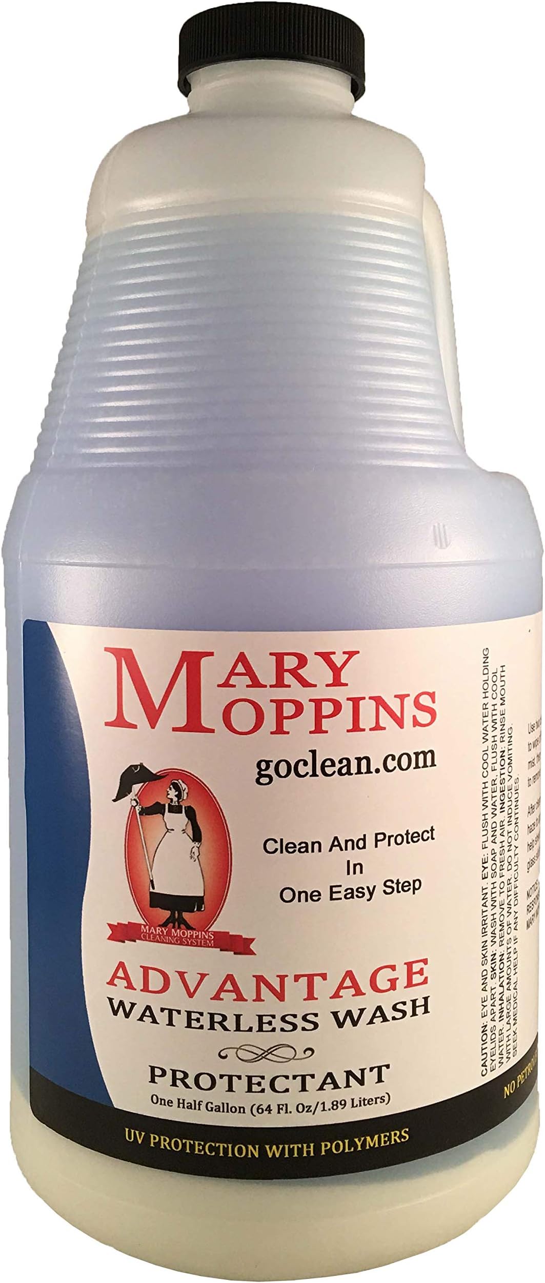 Mary Moppins Advantage Waterless Wash & UV Protectant 64oz
