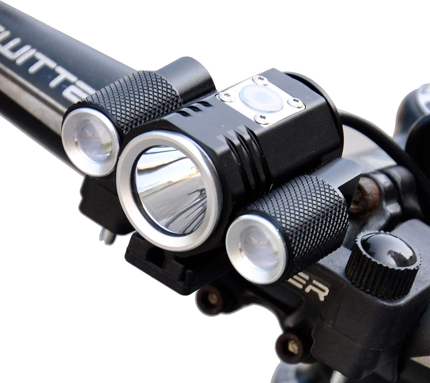Bike Front Lights, Rechargeable Bicycle Headlights Super Bright CREE