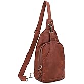 JESSIE & JAMES Brooke Unisex Concealed Carry Sling Bag Crossbody Backpack Purse