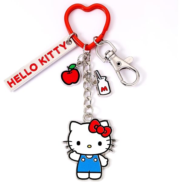 Hello Kitty Enamel Key Chain : Amazon.ca: Automotive