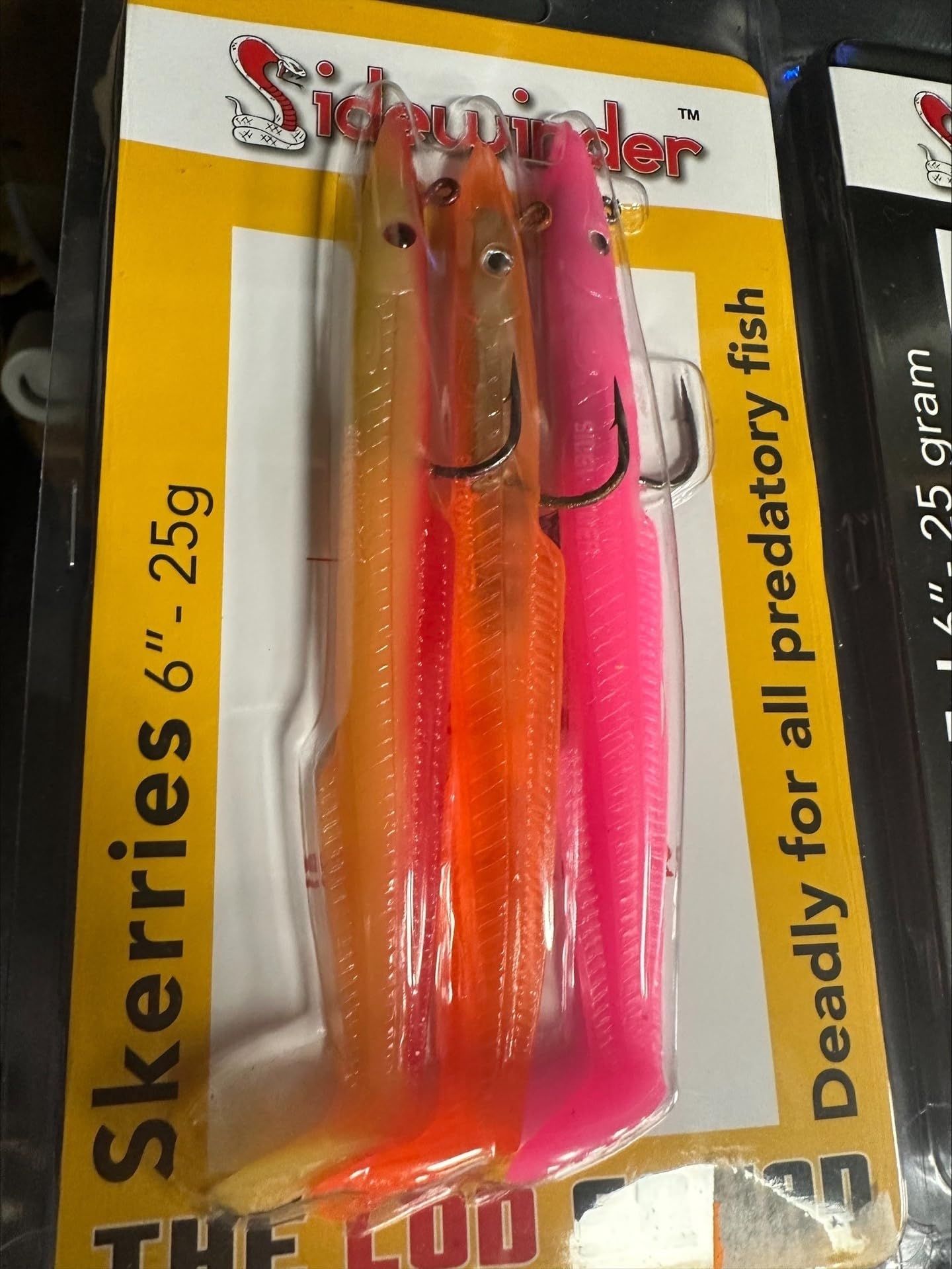 Sidewinder Skerries Sandeel Cod Squad