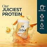 Myprotein Clear Whey Isolate Powder Orange Mango 20 Servings 20g Protein view 2