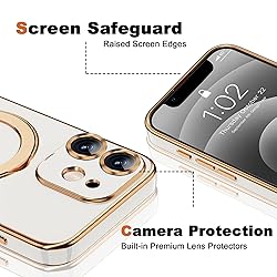 ETPESOK Compatible with iPhone 12 Case with