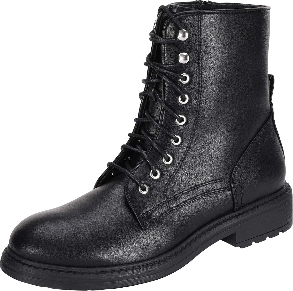 stylish combat boots