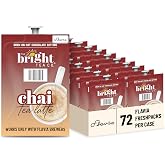 Flavia Bright Tea Co. Chai Tea Latte Freshpacks Works only with Own Brewers (Case of 72 Freshpacks)