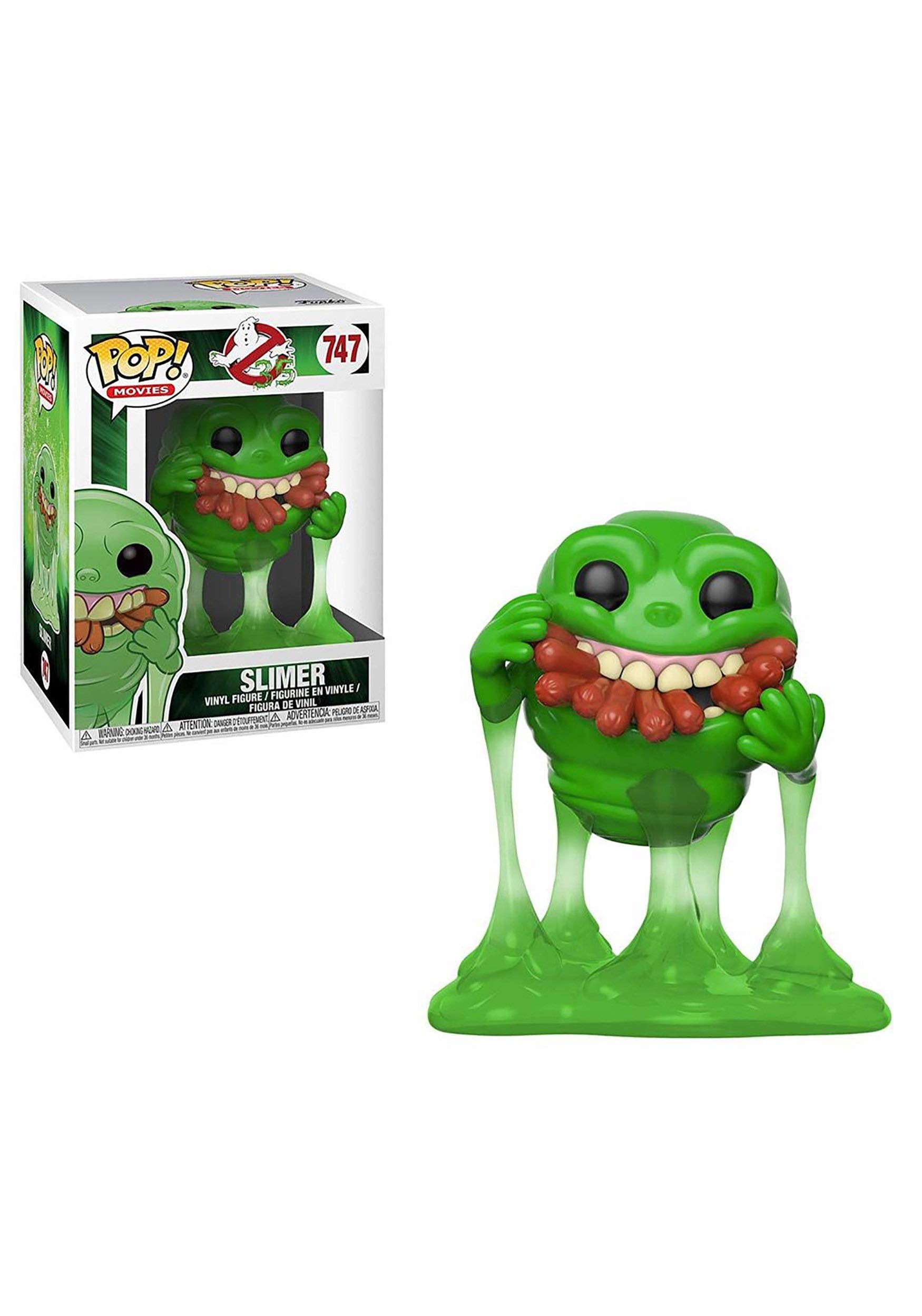 Funko POP! Movies: Ghostbusters-Slimer With Hot Dogs - Collectable Vinyl Figure - Gift Idea - Official Merchandise - Toys for Kids & Adults - Movies Fans - Model Figure for Collectors and Display