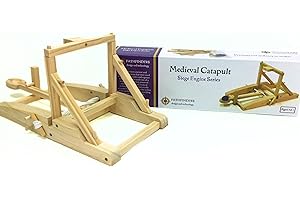 PATHFINDERS STEM Kit �C Medieval Catapult kit| Trebuchet Science Kits Teens and Adults | Stem Kits Physics Toys | Kids Enginee